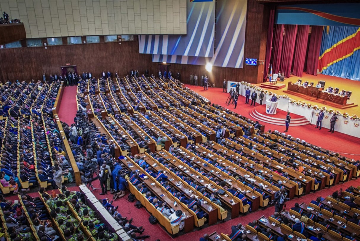 Une séance plénière de l’Assemblée nationale à Kinshasa


