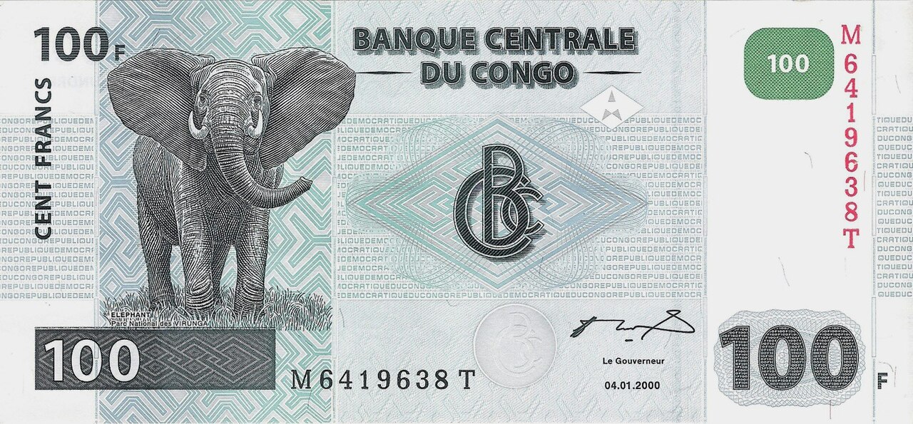 En 1998, le billet de 100 CDF représentait 72,5 USD. Aujourd’hui, il ne vaut que 0,03 USD
