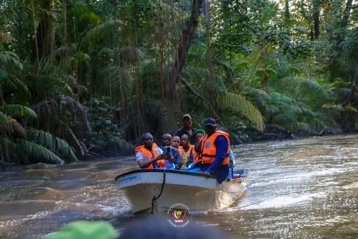 Le parc marin des Mangroves est situé dans la province du Kongo Central, non loin de la ville de Muanda